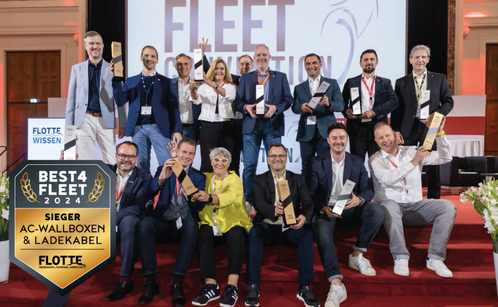 NRGkick gewinnt Best4Fleet Award