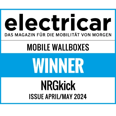 Award Winner for NRGkick from electricar