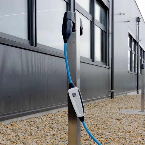 NRGkick wall socket in use.